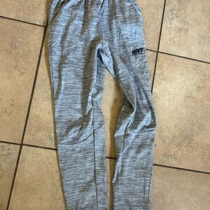 Nike Gray Tech-Fit Jogger Pants